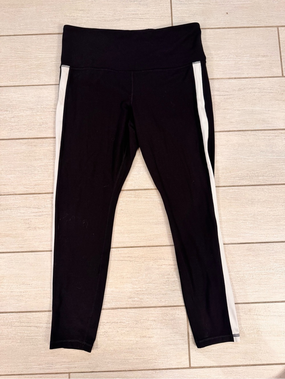 Athleta Women’s Leggings with White Side Stripe